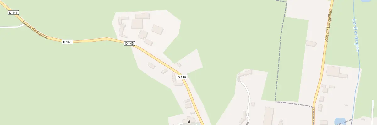 Plan du 16 Rte de Frencq à Longvilliers