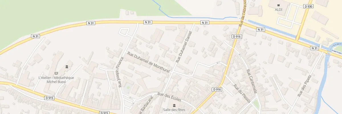 Plan du 5 Rue Duhamel Daniel à Gournay-en-Bray