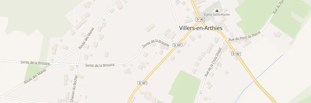 Plan du 7B Rte de Vétheuil à Villers-en-Arthies