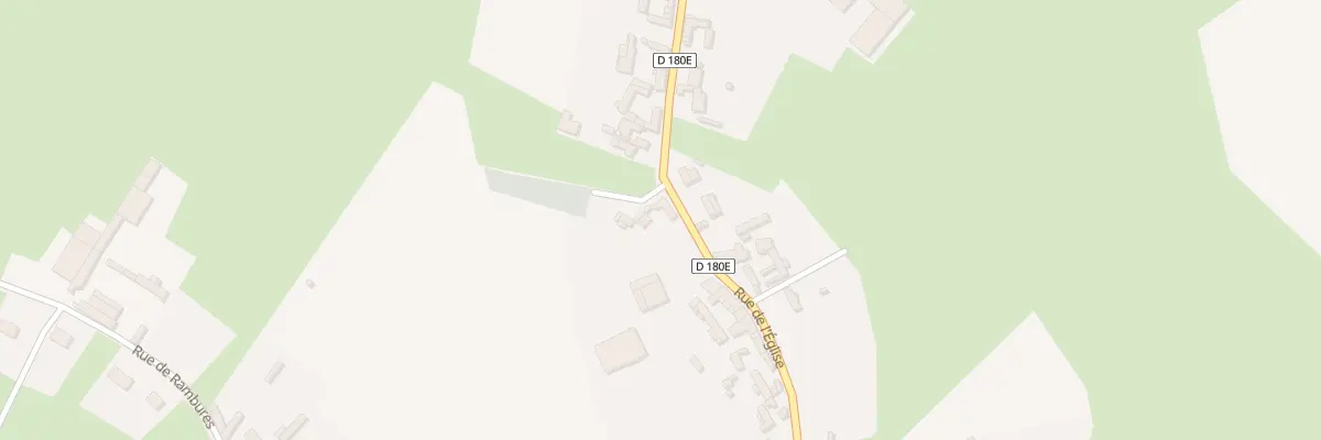 Plan du 59 Rue de l’Eglise à Villeroy