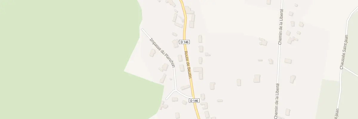 Plan du 411 Rte de Beutin à La Calotterie