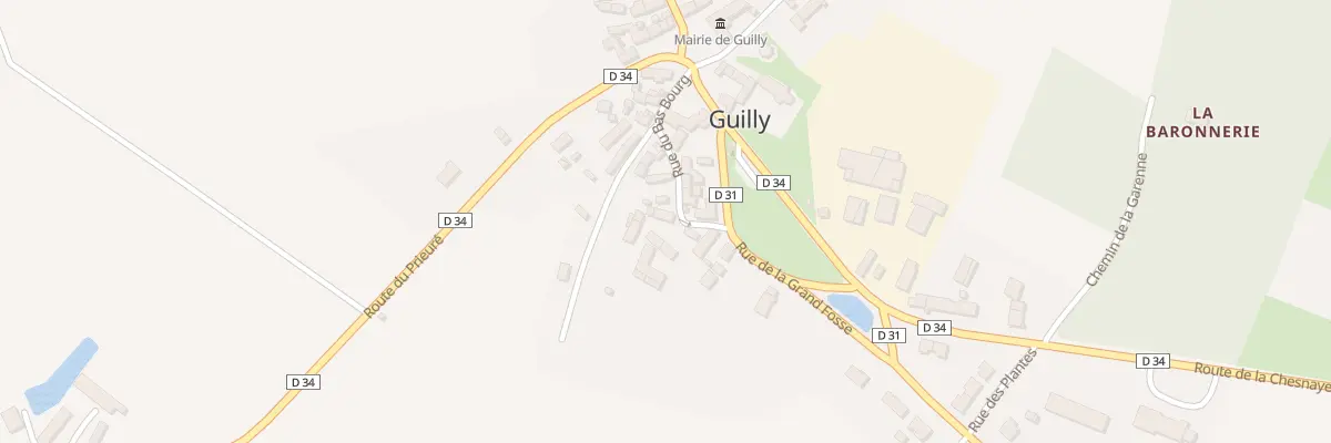 Plan du 6 Rue du Bas-bourg à Guilly
