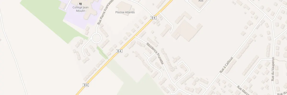 Plan du 4 Res Prunette à Formerie
