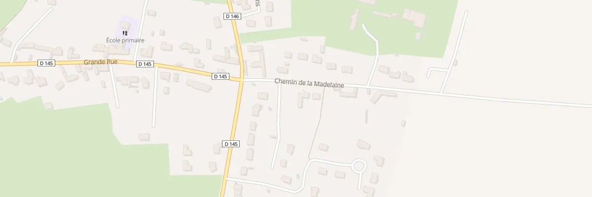 Plan du 95 Che de la Madelaine à Sorrus