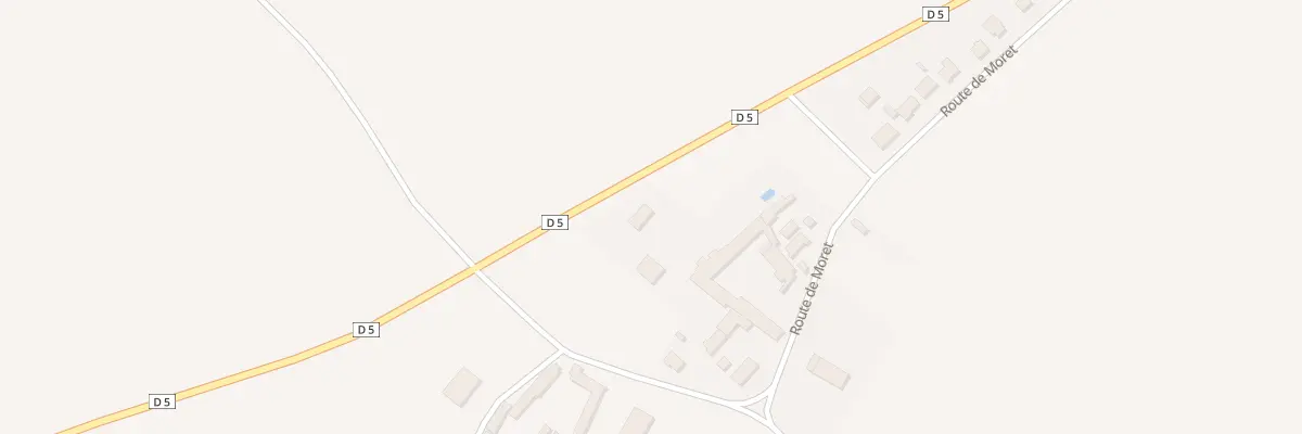Plan du 484 Rte de Patay à Rouvray-Sainte-Croix