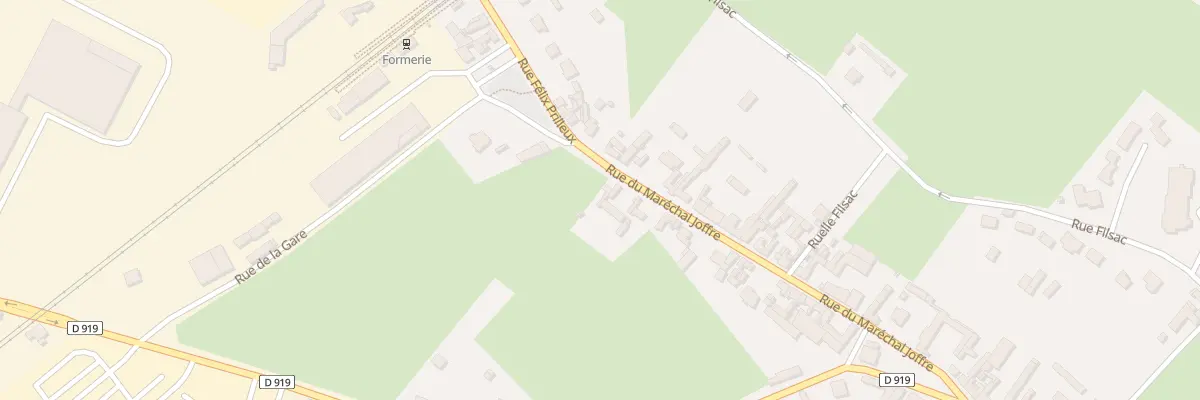 Plan du 53 Rue du Maréchal Joffre à Formerie