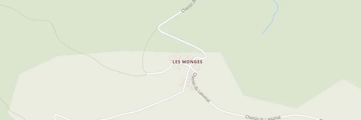 Plan du 8 Les Mounges à Roquefort-les-Cascades