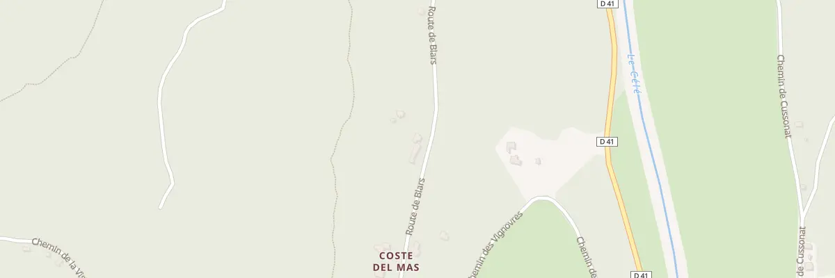 Plan du 5049 Coste Del Mas à Sauliac-sur-Célé