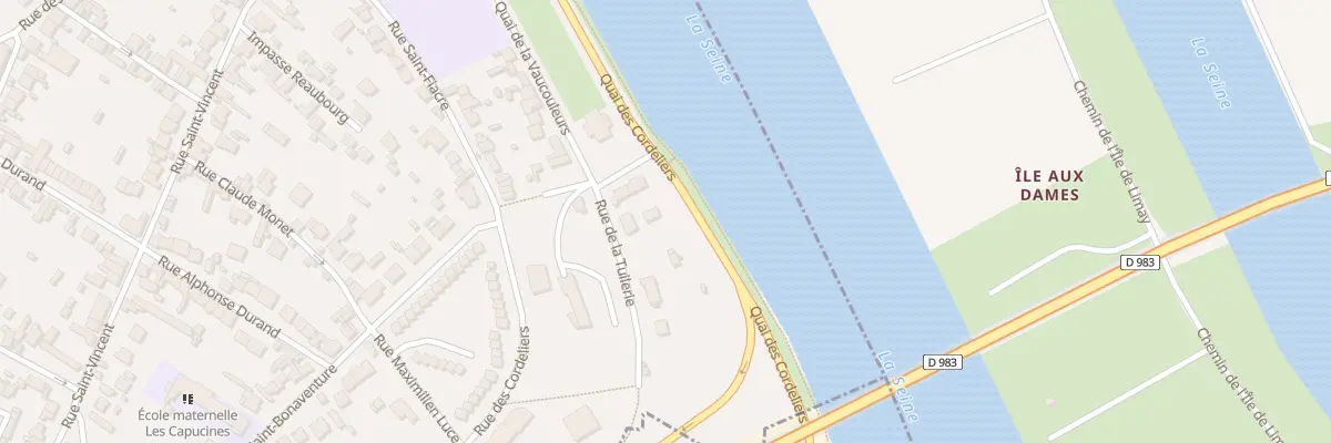 Plan du 20 Rue de la Tuilerie à Mantes-la-Jolie