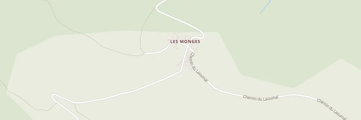 Plan du 7 Les Mounges à Roquefort-les-Cascades