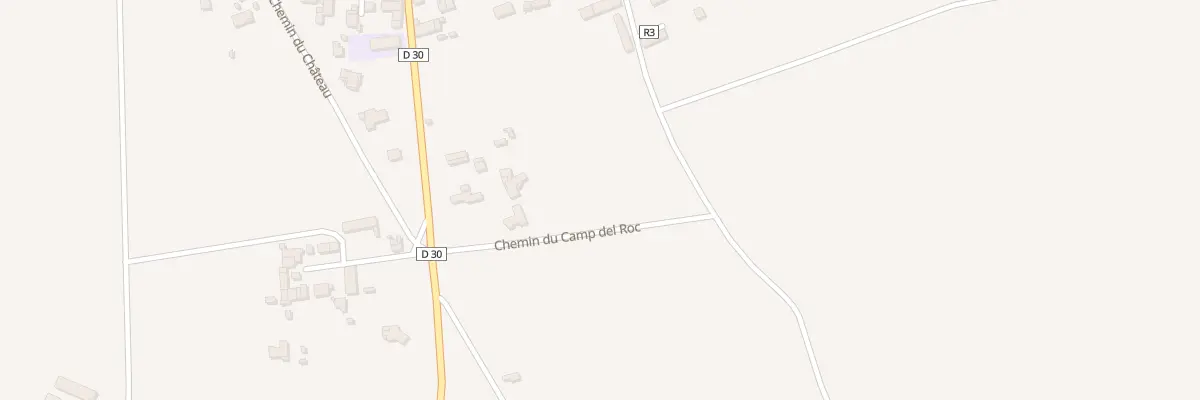 Plan du 5000 Che du Camp des Roc à Saint-Amadou
