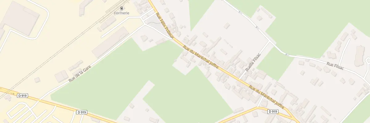 Plan du 51 Rue du Maréchal Joffre à Formerie