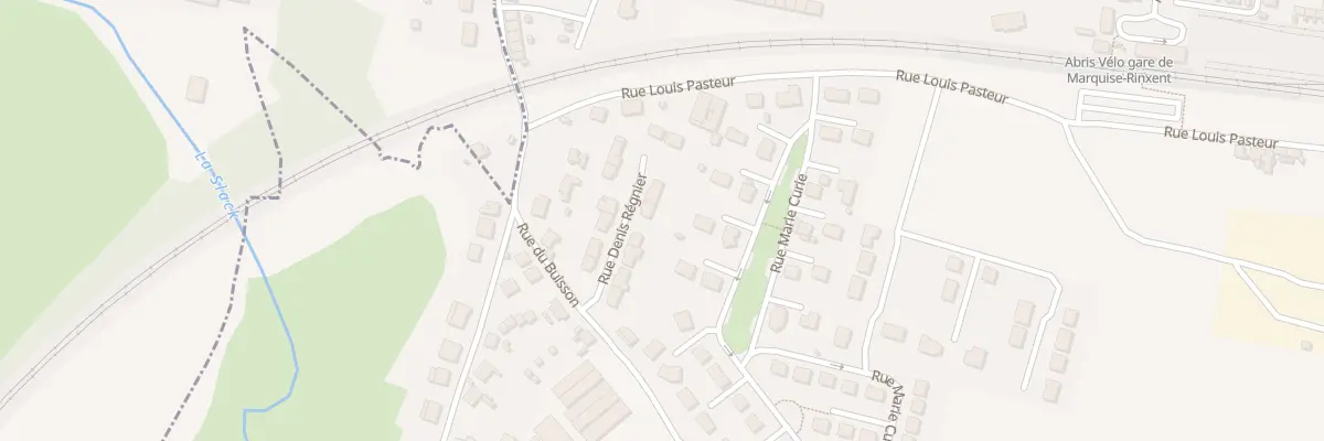 Plan du 10 Rue Denis Régnier à Rinxent