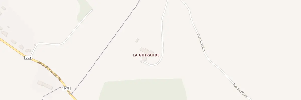 Plan du 4 Guiraude à Beauteville