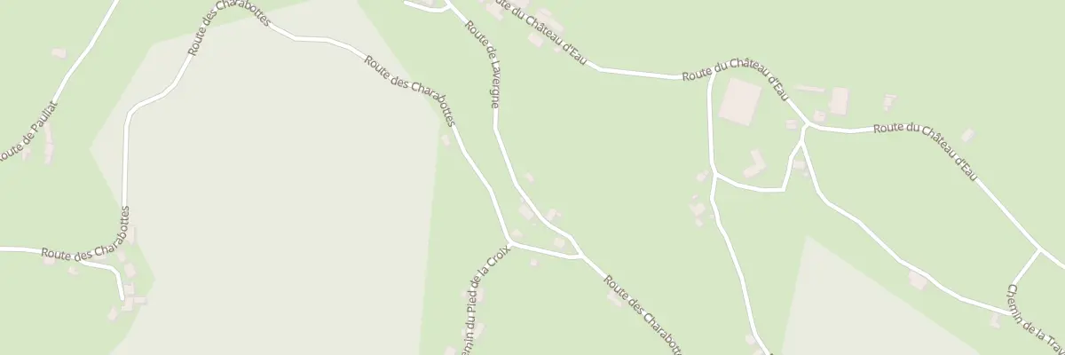Plan du 110 Rte de Lavergne à Sérilhac