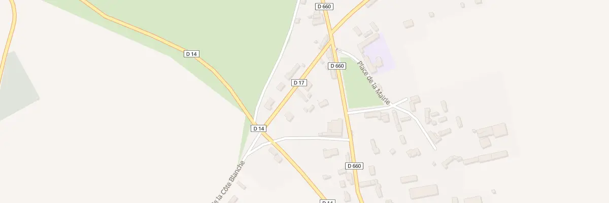Plan du 62 Marniere des Landes à Hébécourt