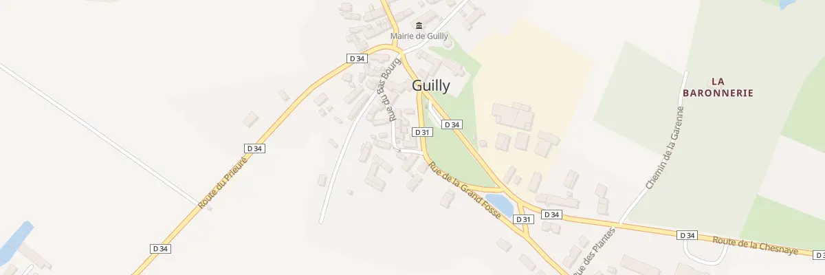 Plan du 4 Rue de la Grand Fosse à Guilly