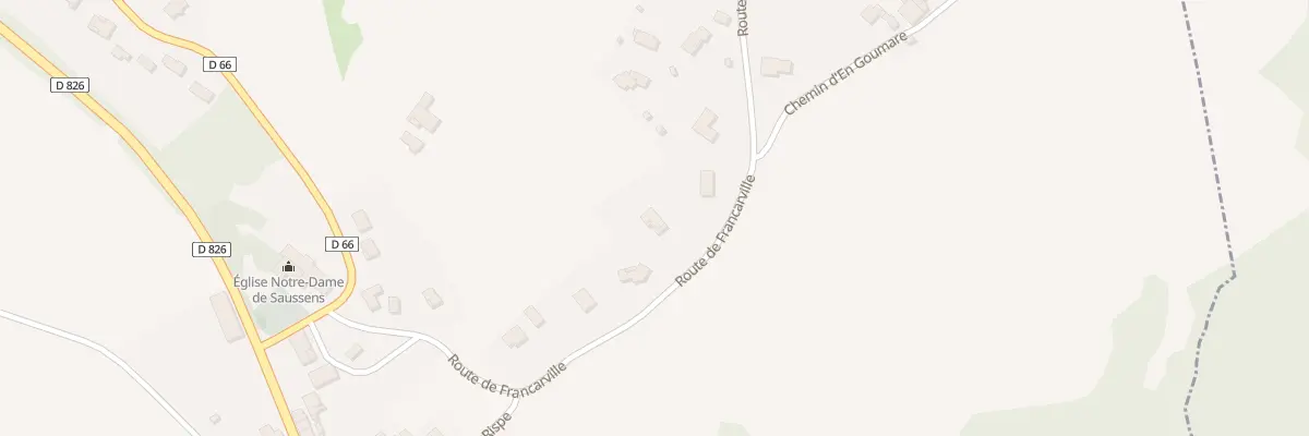 Plan du Cypres à Saussens
