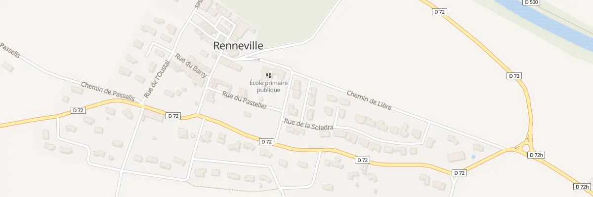 Plan du 8 Lot Domaine de Liere à Renneville
