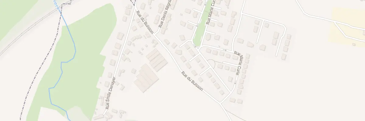 Plan du 28 Rue Marie Curie à Rinxent