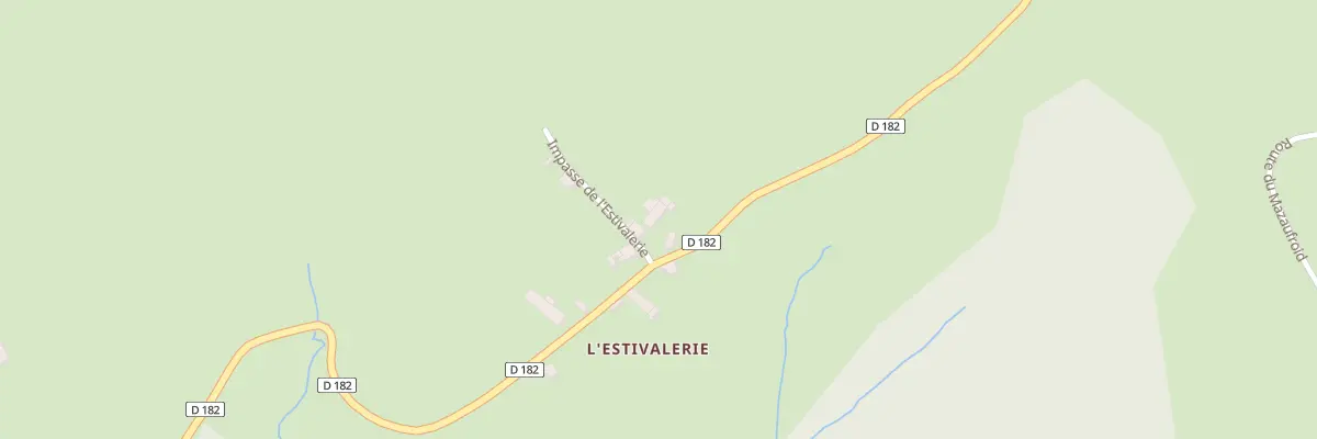 Plan du 5033 L’Estivalerie à Chamberet