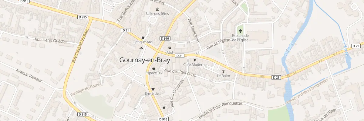 Plan du 14 Rue du Docteur Duchesne à Gournay-en-Bray