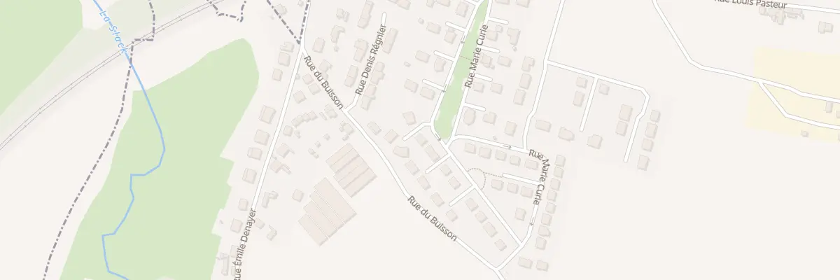 Plan du 22 Rue Marie Curie à Rinxent