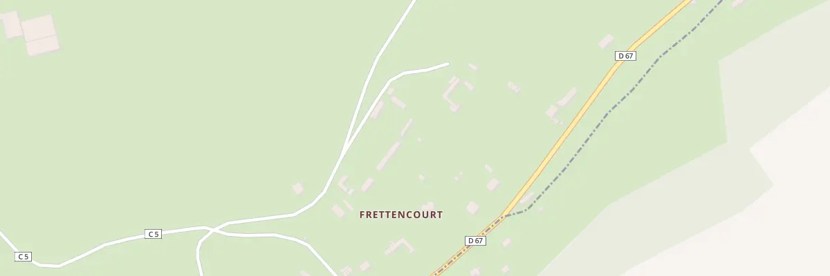 Plan du 44B Frettencourt à Lannoy-Cuillère
