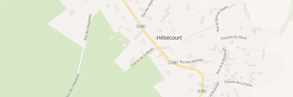 Plan du 5 Rue de la Lande Soret à Hébécourt