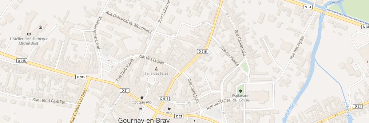 Plan du 9 Rue de l’Abreuvoir à Gournay-en-Bray