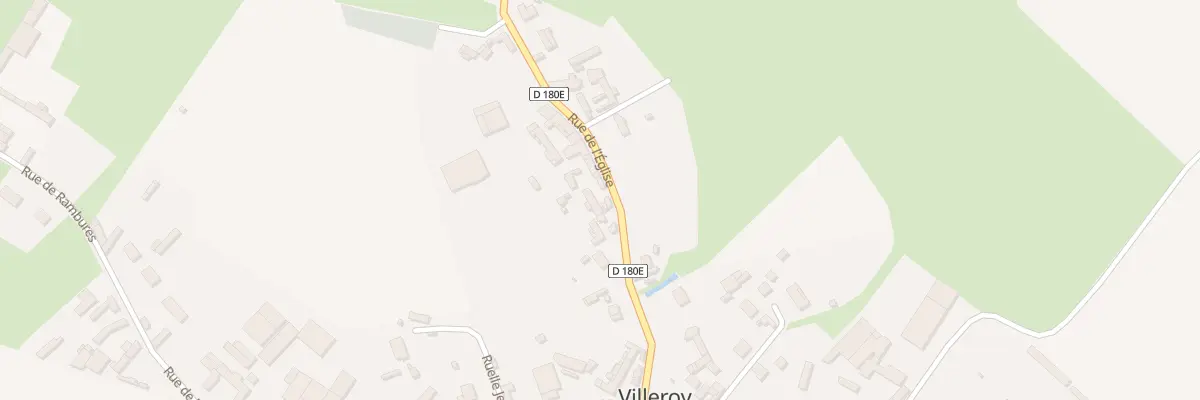 Plan du 53 Rue de l’Eglise à Villeroy