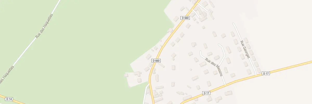Plan du 35 Rue des Landes à Hébécourt