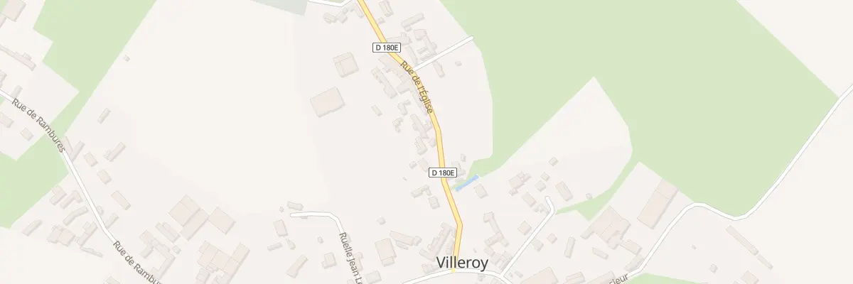 Plan du 51 Rue de l’Eglise à Villeroy