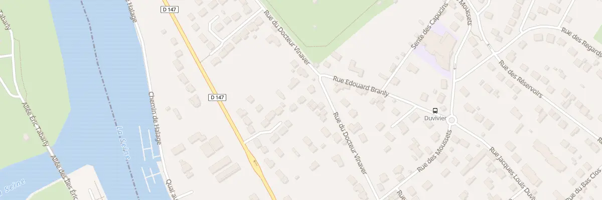 Plan du 23B Rue du Docteur Vinaver à Limay