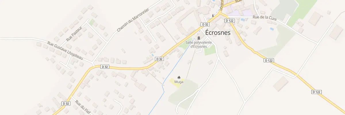 Plan du 7 Rue de la Mairie à Écrosnes
