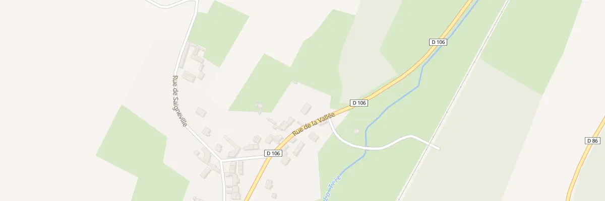 Plan du 1 Rue de la Vallée à Cahon