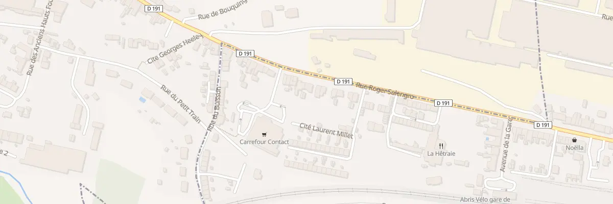 Plan du 103 Rue Roger Salengro à Rinxent