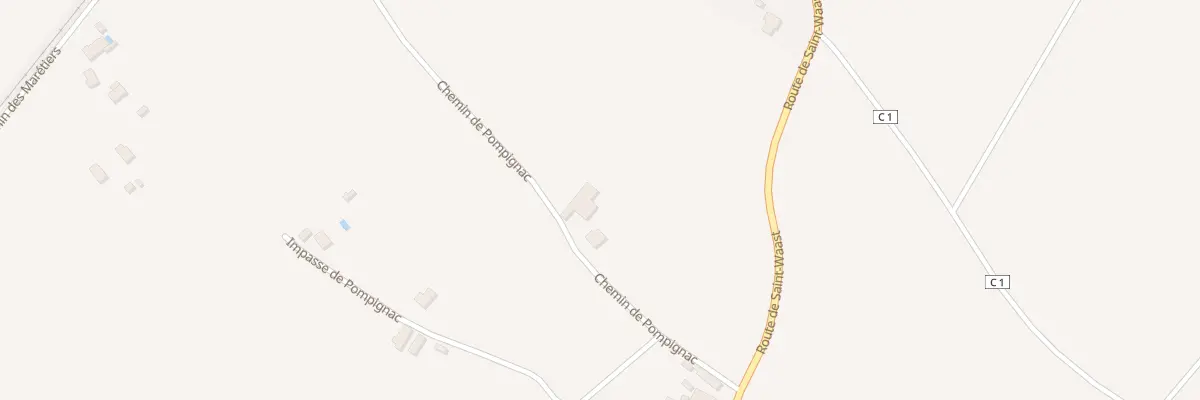 Plan du 200 Che de Pompignac à Coufouleux