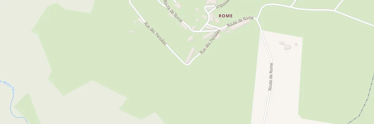 Plan du 5463 Rome au Lonzac