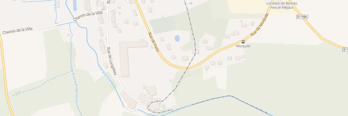 Plan du 27 Rue de Paris au Gué-de-Longroi