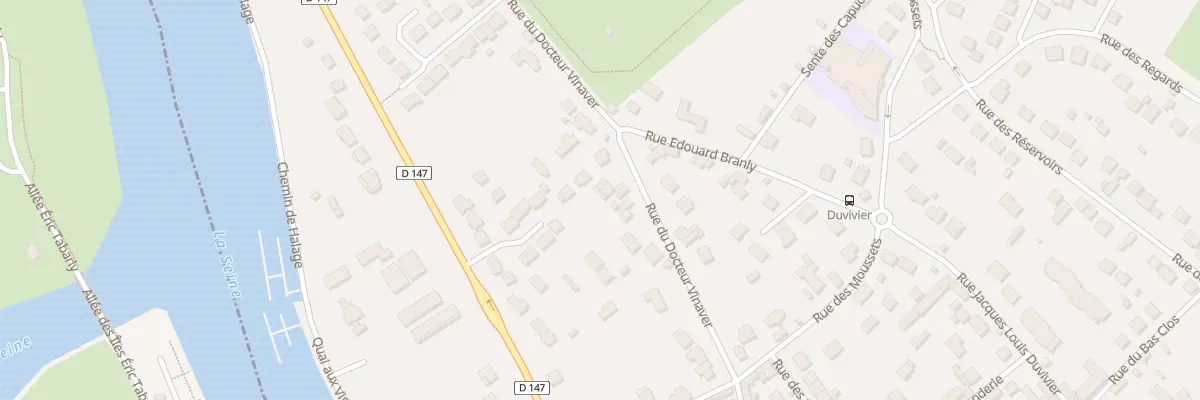 Plan du 21 Rue du Docteur Vinaver à Limay