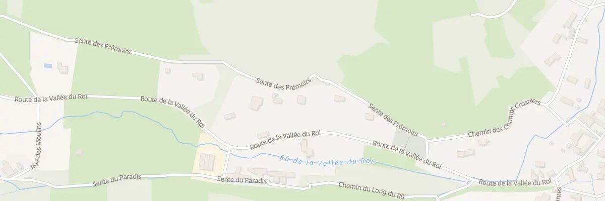 Plan du 25 Rte de la Vallee du Roy à Vienne-en-Arthies