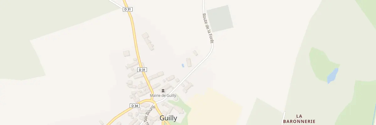 Plan du 5 Rue du Stade à Guilly