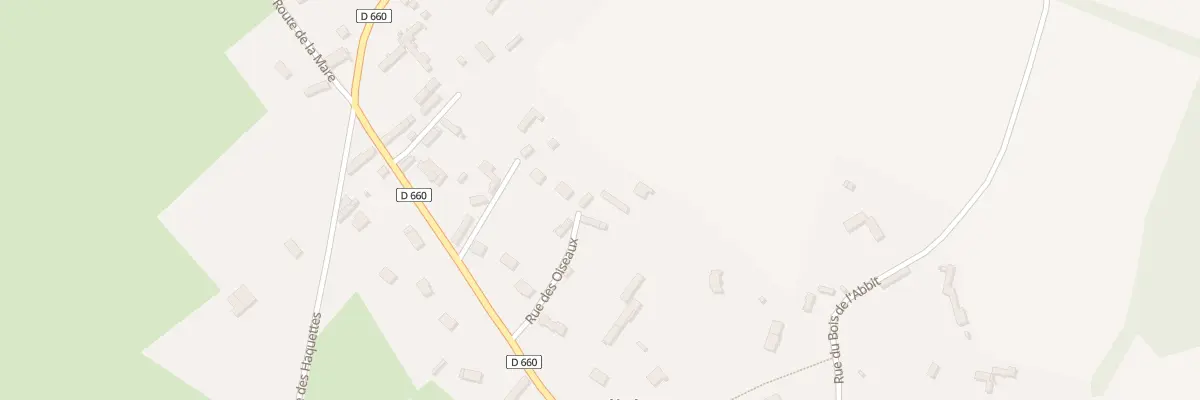 Plan du 6 Rue des Oiseaux à Hébécourt