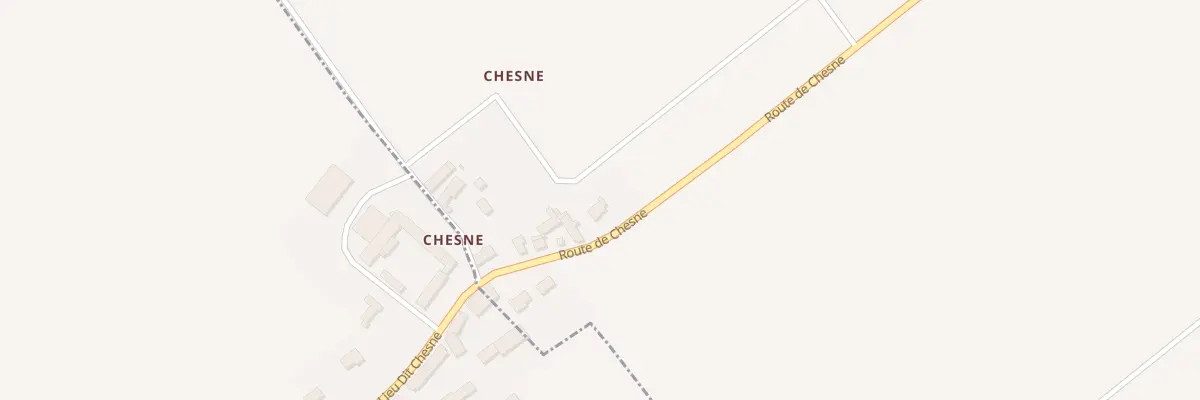 Plan du 24 Chesne à Coinces