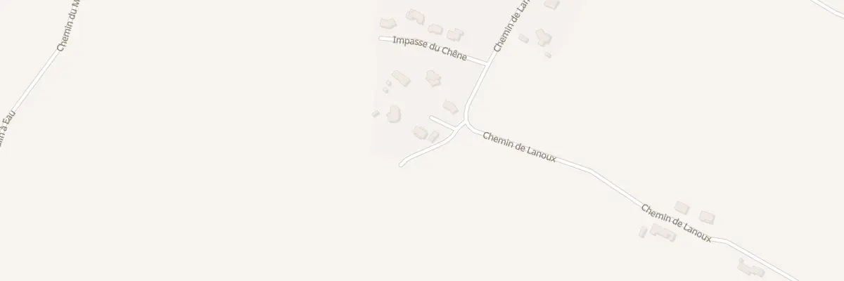 Plan du 1 Lot Versant des Graves à Renneville