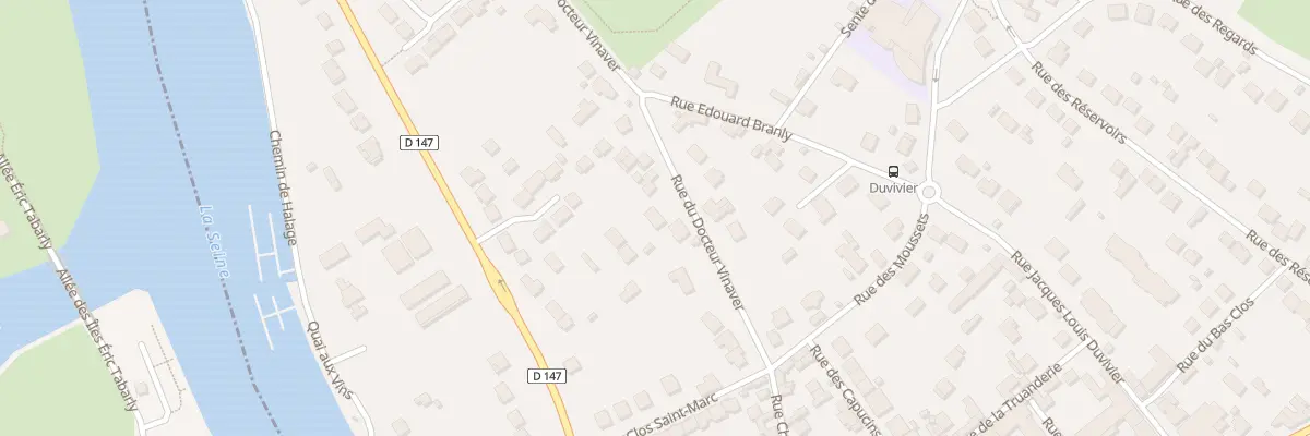 Plan du 9 Rue du Docteur Vinaver à Limay