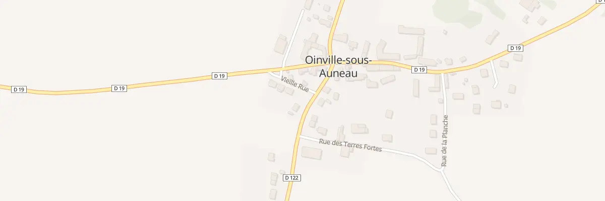 Plan du 4 Rue des Bois à Oinville-sous-Auneau