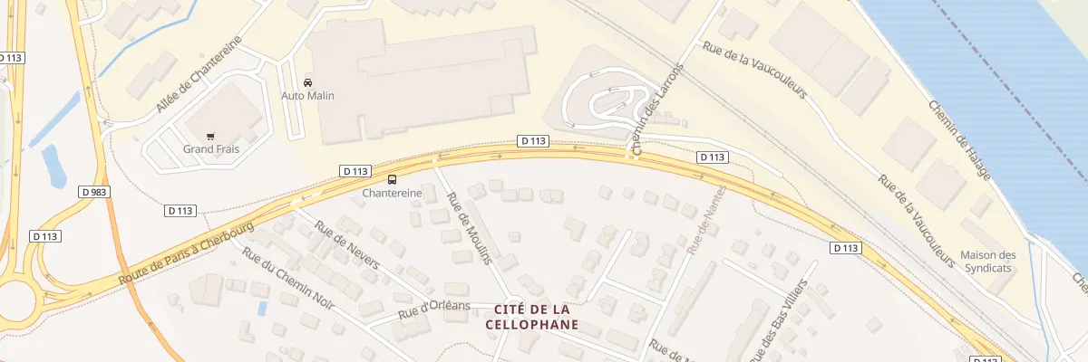 Plan du 25 Rte de Saint-Germain à Mantes-la-Ville