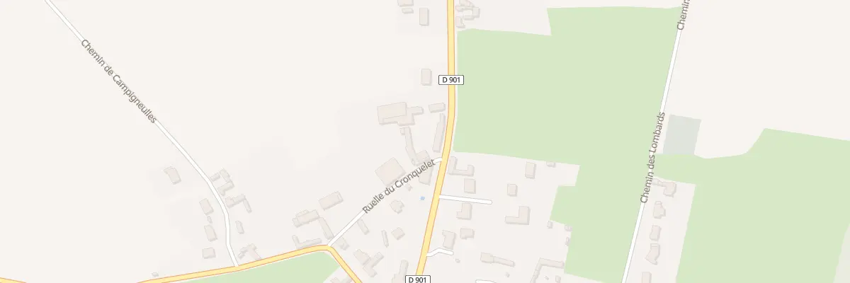 Plan du 34 Rte Nationale à Wailly-Beaucamp